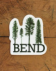 Bend & Oregon Conifer Tree Stickers