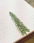 Conifer Letterpress Cards