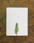 Conifer Letterpress Cards