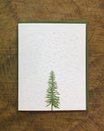 Conifer Letterpress Cards