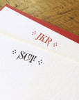 Glyptic Custom Letterpress Notecards