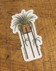 Spider Plant Sticker