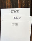 Custom Letterpress Notecards - Lexington