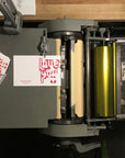 Love You Alpha-blox Letterpress Card
