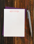 Motto Custom Letterpress Notecards