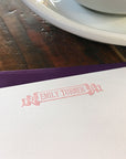 Motto Custom Letterpress Notecards
