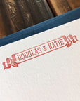 Custom Letterpress Notecards - Motto