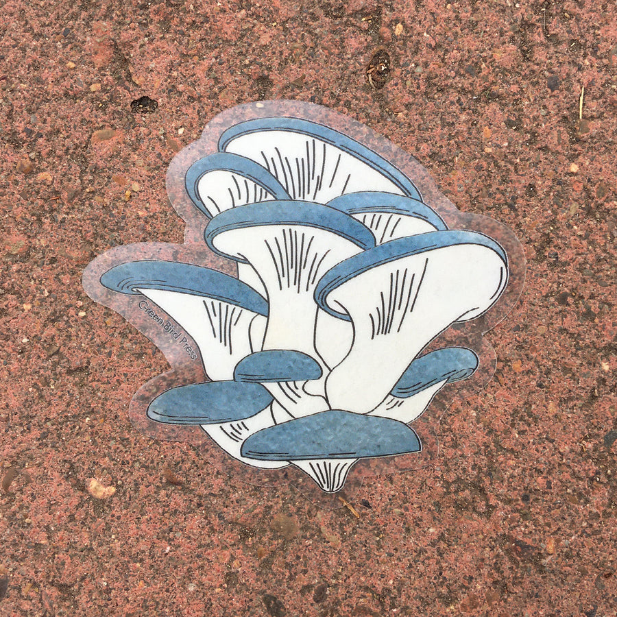 Oyster Mushroom Sticker