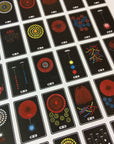 A Few Fireworks Letterpress Print Hand Painted
