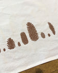 Pine Cones Tea Towel