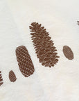 Pine Cones Tea Towel