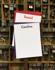 Custom Letterpress Notecards - San Serif