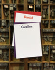 San Serif Custom Letterpress Notecards