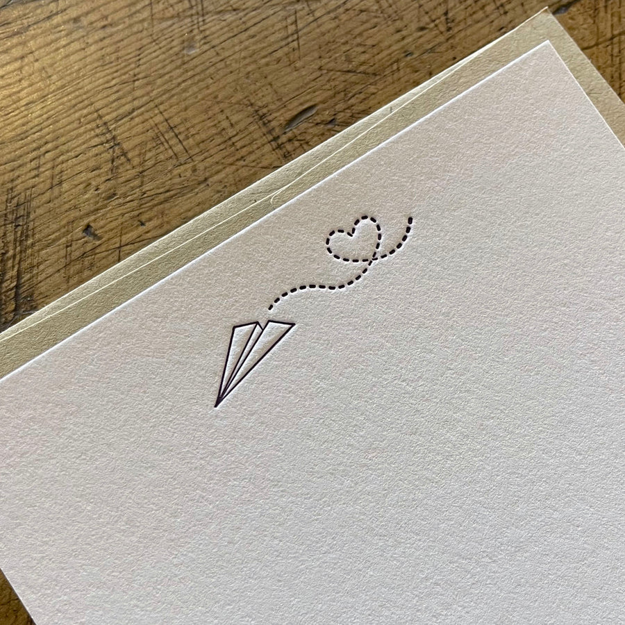 Sending Love Letterpress Notecards