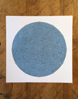 Star Map Letterpress Print Northern Hemisphere