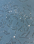 Star Map Letterpress Print Southern Hemisphere