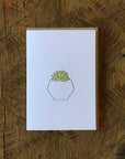 Mexican Snowball Letterpress Card