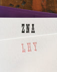 Thunderbird Custom Letterpress Notecards