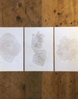 Oregon Topographic Map Letterpress Prints