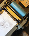 Smith Rock State Park Topographic Map Letterpress Print