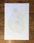 Tumalo Mountain Oregon Topographic Map Letterpress Print