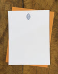 Virkotype Monograms Custom Letterpress Notecards