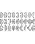Virkotype Monograms Custom Letterpress Notecards