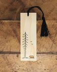 Minimal Adventure Letterpress Bookmark Bear