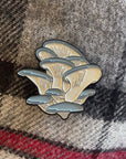 Oyster Mushroom Enamel Pin