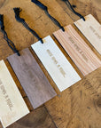 Once Upon A Time Letterpress Wood Bookmark