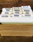 4x6 Letterpress Recipe Card Dividers