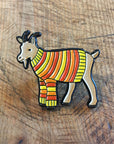 Goat Sweater Enamel Pin