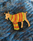 Goat Sweater Enamel Pin