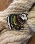 Sheep Sweater Enamel Pin