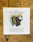 Sheep Sweater Enamel Pin