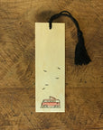 Minimal Adventure Letterpress Wood Bookmark VW