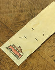 Minimal Adventure Letterpress Wood Bookmark VW