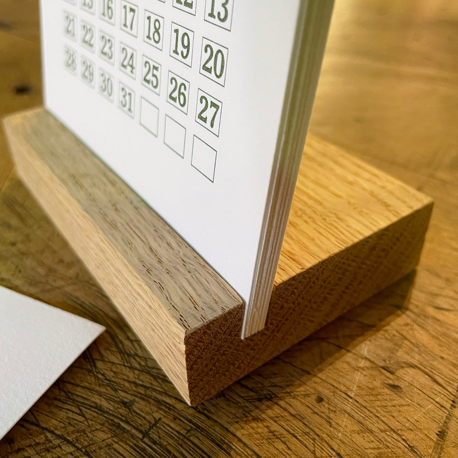 2024 Letterpress Calendar