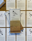 2026 Backyard Birds Letterpress Calendar