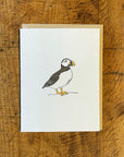 Atlantic Puffin Letterpress Card