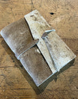 Medium Hand Bound Leather Journal - Lined Pages