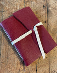 Medium Hand Bound Leather Journal - Lined Pages