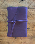 Large Hand Bound Leather Journal - Lined Pages