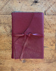 Large Hand Bound Leather Journal - Lined Pages