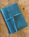 Large Hand Bound Leather Journal - Plain Pages