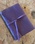 Large Hand Bound Leather Journal - Plain Pages