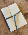 Large Hand Bound Leather Journal - Plain Pages