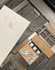 Barn Owl Letterpress Card