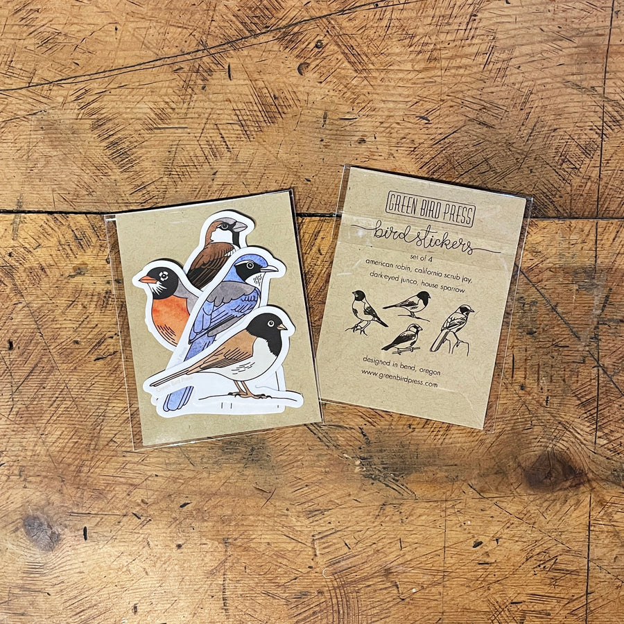 Bird Sticker Pack 1 - Set of 4