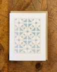 Duck Pond Quilt Letterpress Card